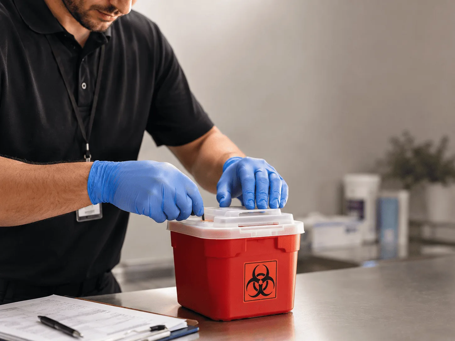 Why choose Sharps Waste Disposal in New Edinburg, AR
